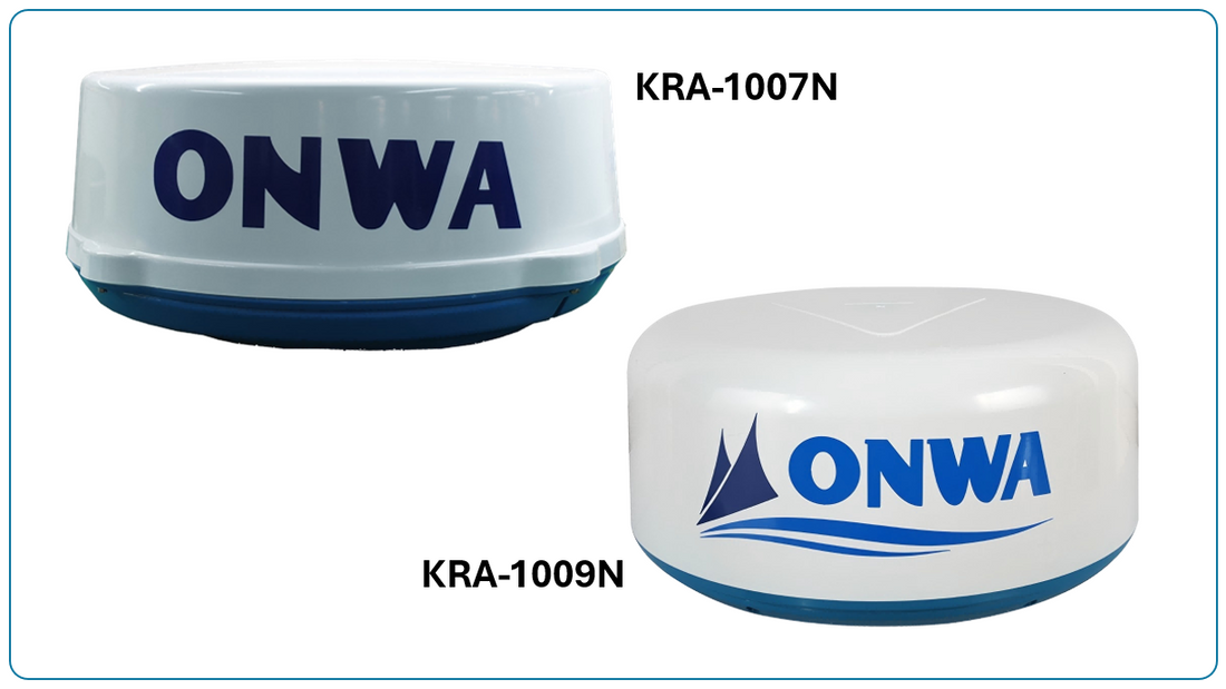 Welke ONWA radarantenne: KRA-1007N of KRA-1009N?