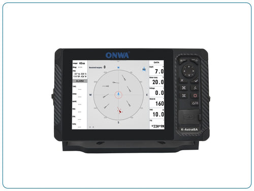 K-ASTRAL 12 Series - 12" radar-ready Touchscreen Kaartplotters