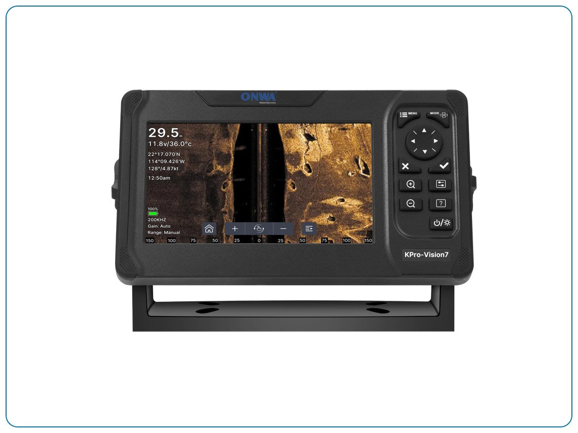 K-ProVision Fishfinder inklusive Geber