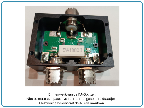 KA-Splitter - AIS/VHF marine radio splitter