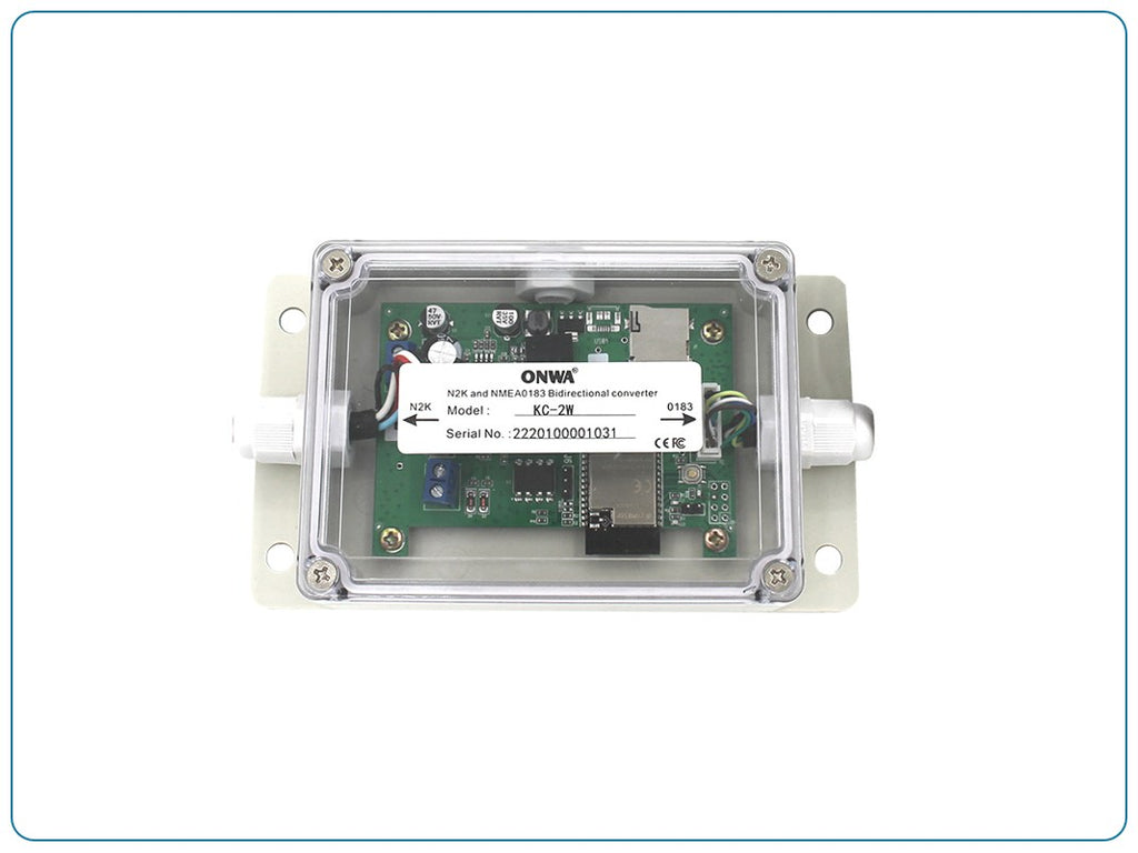 KC-2W - Bi-directionele NMEA 0183 / 2000 Converter incl. wifi