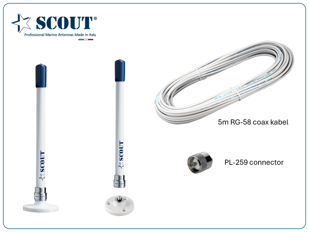SCOUT KS-10 UKW-Antennenpaket