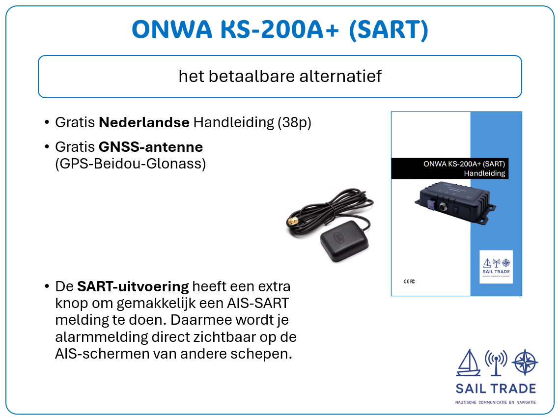 ONWA KS-200A+(SART) 5W SOTDMA AIS transponder