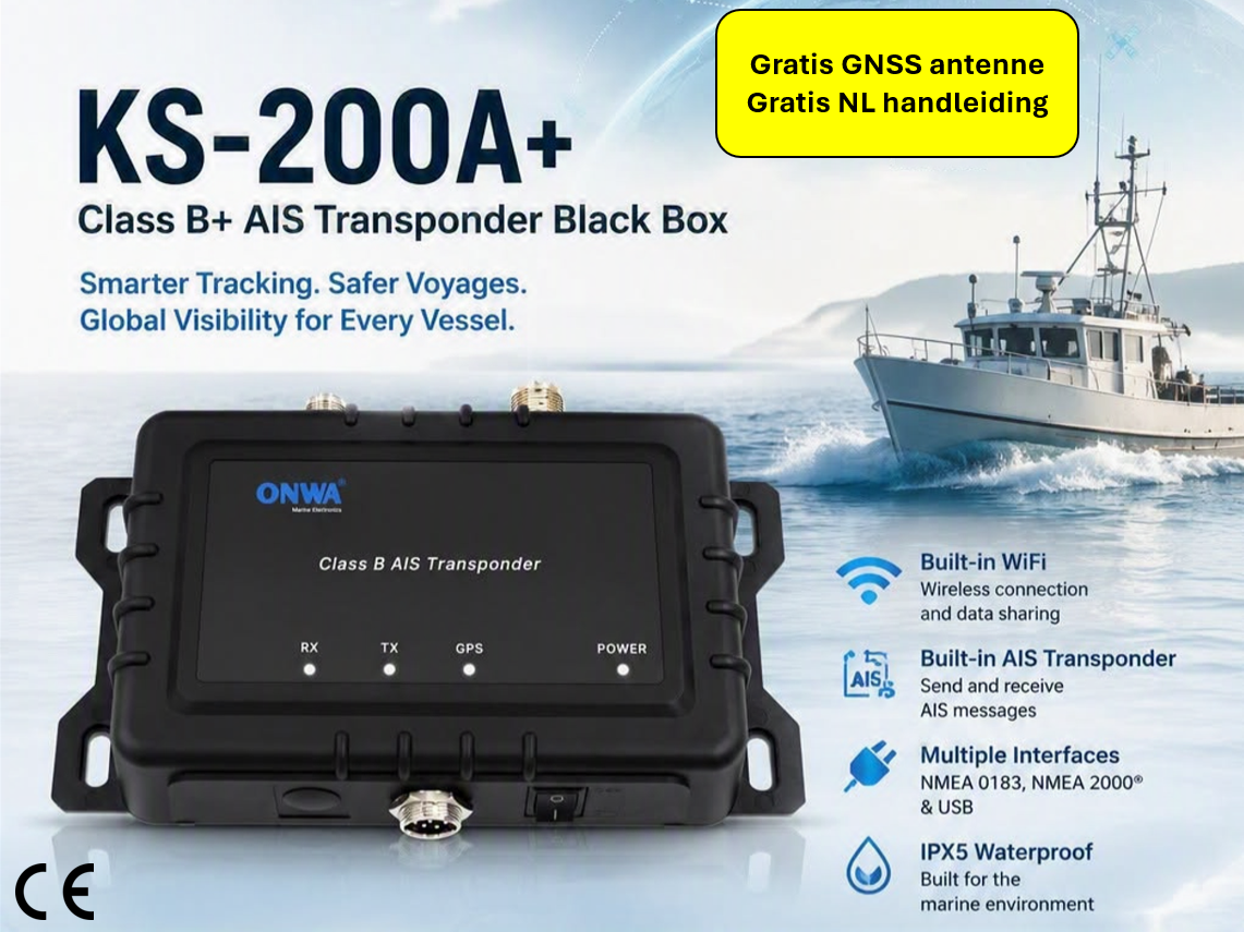 ONWA KS-200A+(SART) 5W SOTDMA AIS transponder