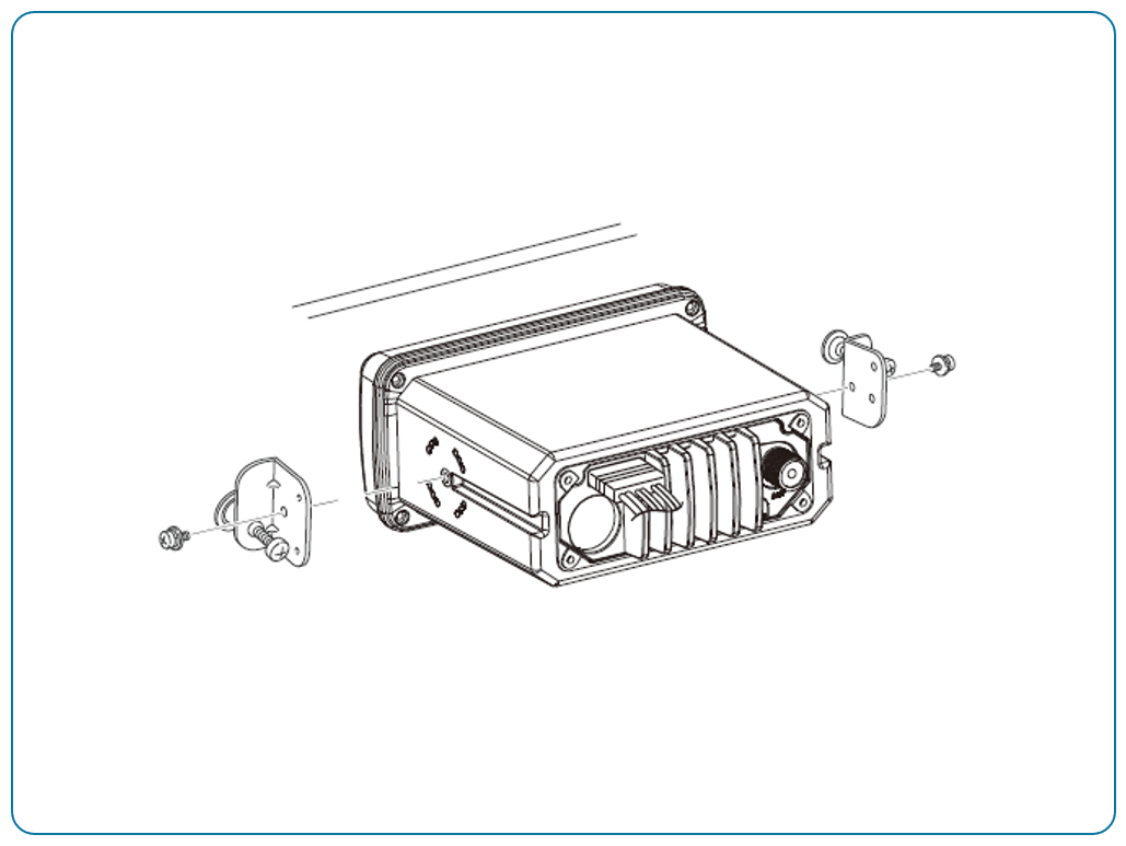 KV-290 - montageset voor inbouw