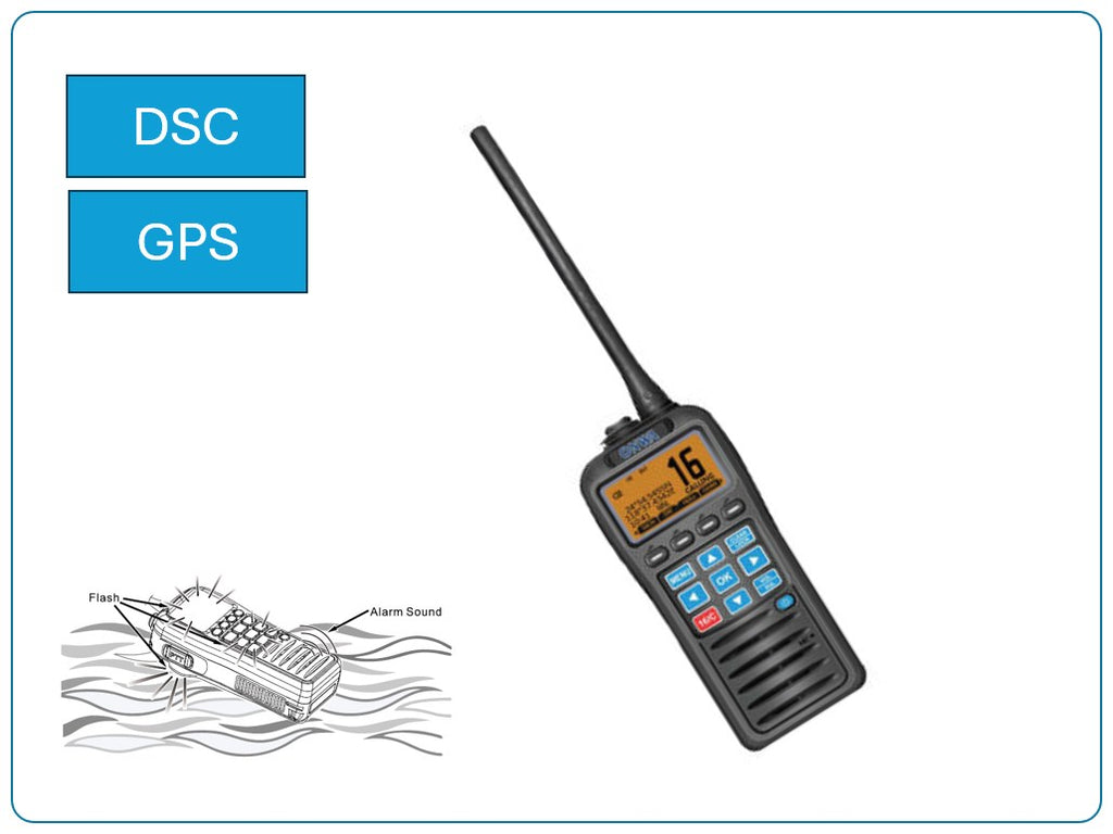 KV-38 Handmarifoon met DSC en GPS
