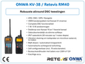 ONWA KV-38 / Retevis RM40 - Handfunkgerät mit ATIS/DSC/GPS/NAV