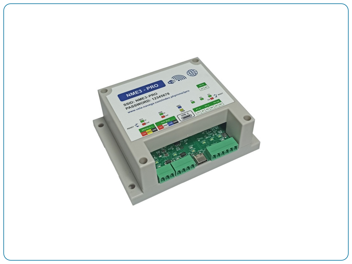 NME3PRO - NMEA0183 + NMEA2000 + 2-way SeaTalk1 + WiFi + USB