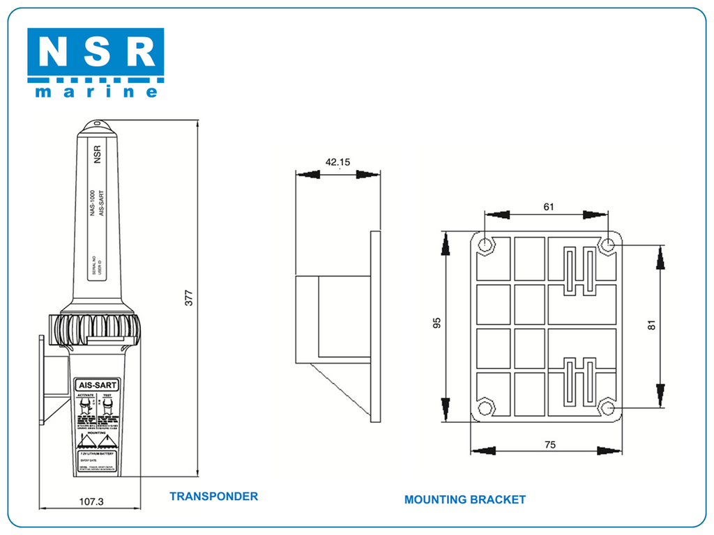 NSR NAS-1000 AIS SART