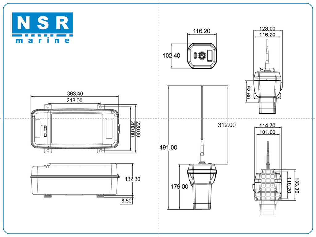 NSR NEB-3000 AIS EPIRB
