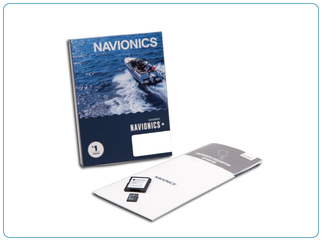 Navionics+ Blanco elektronische waterkaart
