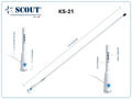 SCOUT KS-21 VHF/AIS antenne (fiberglass)