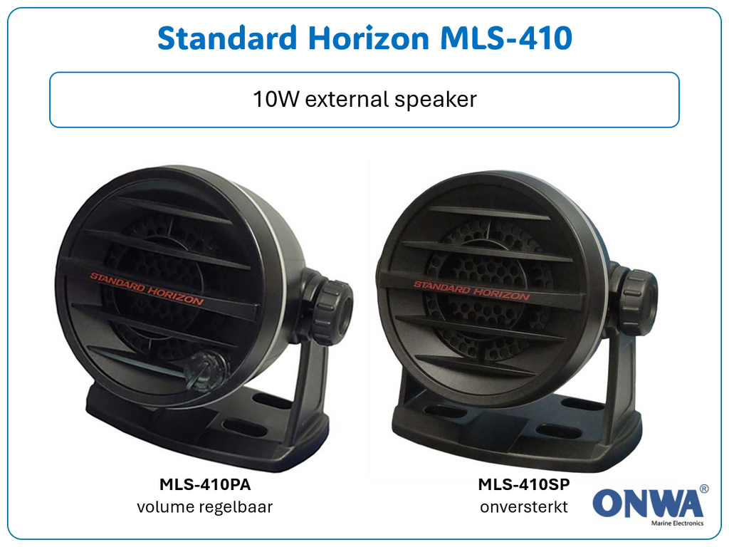 Standard Horizon externe luidspreker 10W
