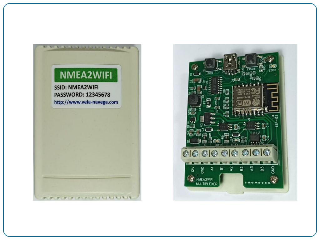 NMEA Multiplexer Nr. 2 – NMEA0183 + SeaTalk1 + USB + WiFi